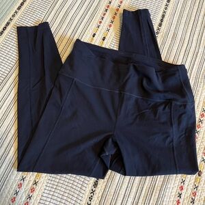 Oiselle mo jogging 7/8 tight navy blue size 12